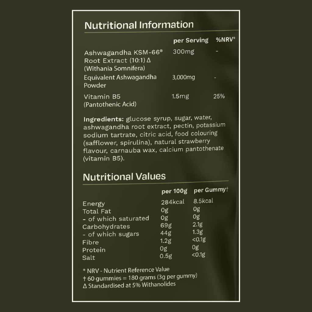 Feel Güd — Ashwagandha Gummies (KSM-66® + Vitamin B5)