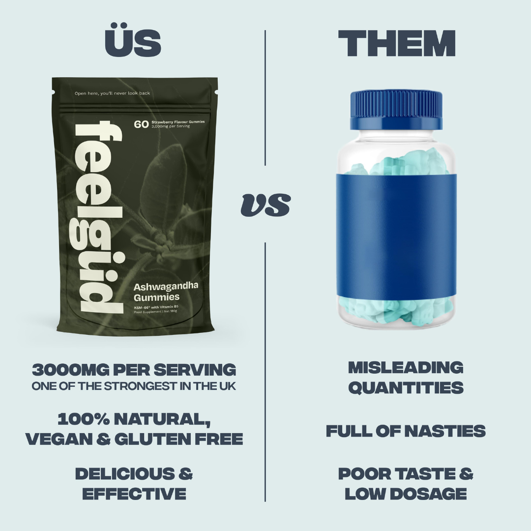 Feel Güd — Ashwagandha Gummies (KSM-66® + Vitamin B5)