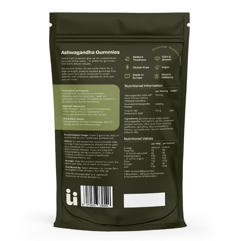 Feel Güd — Ashwagandha Gummies (KSM-66® + Vitamin B5)