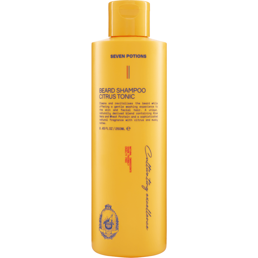 Seven Potions – Beard Shampoo (Citrus Tonic / Woodland Harmony)