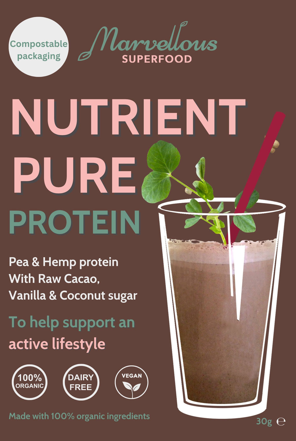 Marvellous Superfood — Nutrient Pure Organic Vegan Protein