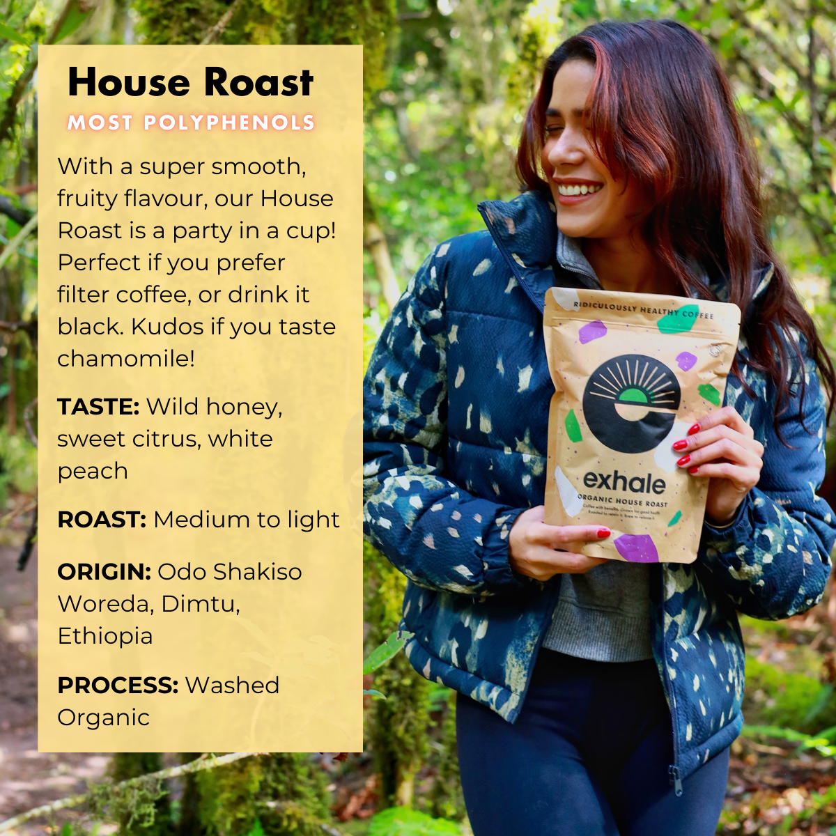 Exhale Organic Coffee — House Roast (Flagship)