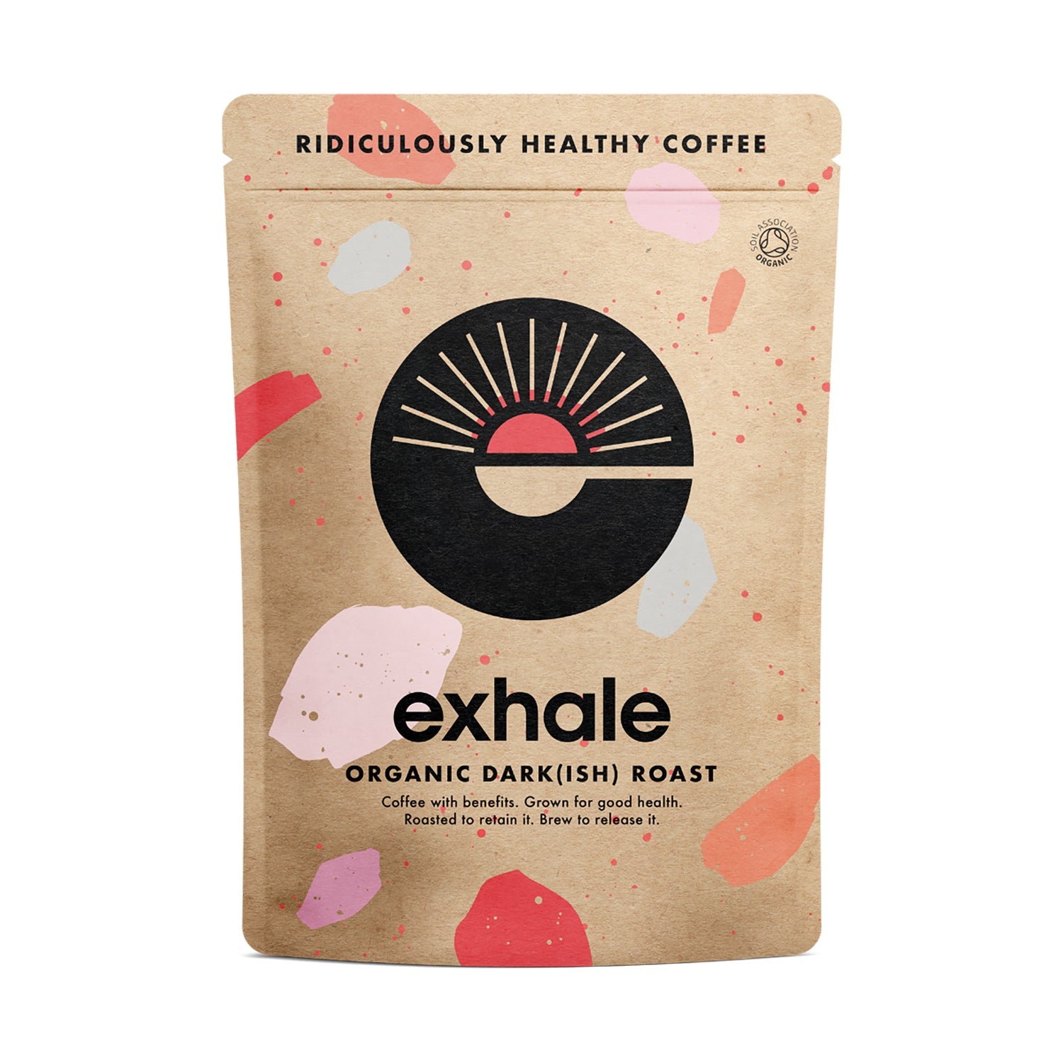Exhale Organic Coffee — Dark(ish) Roast (Single Origin, 100% Arabica)