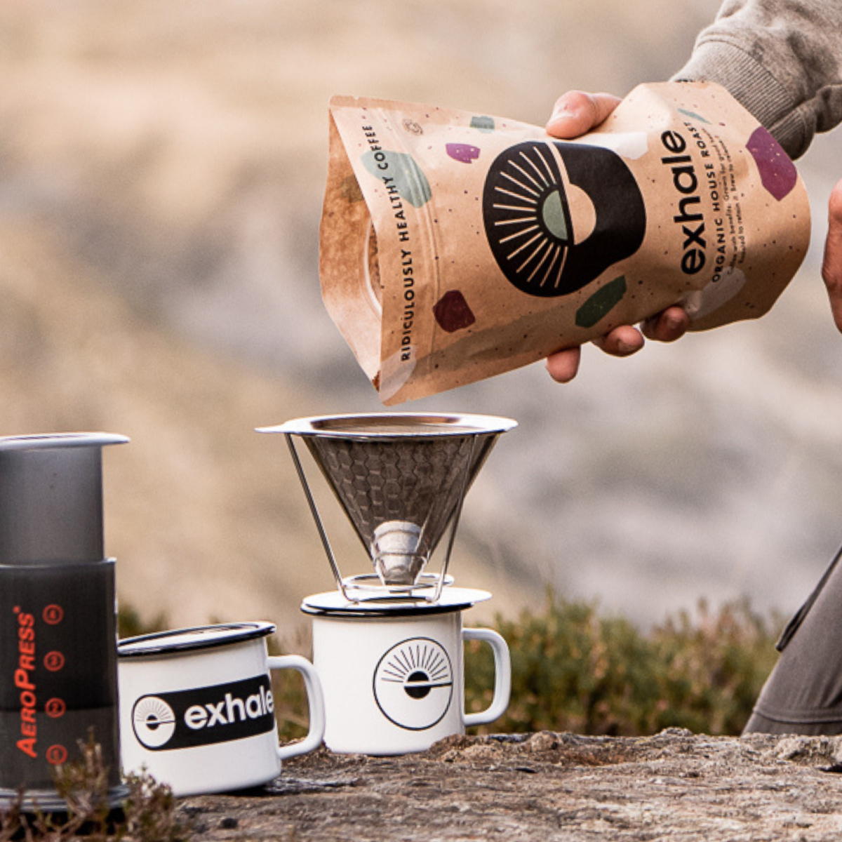 Exhale Organic Coffee — House Roast (Flagship)