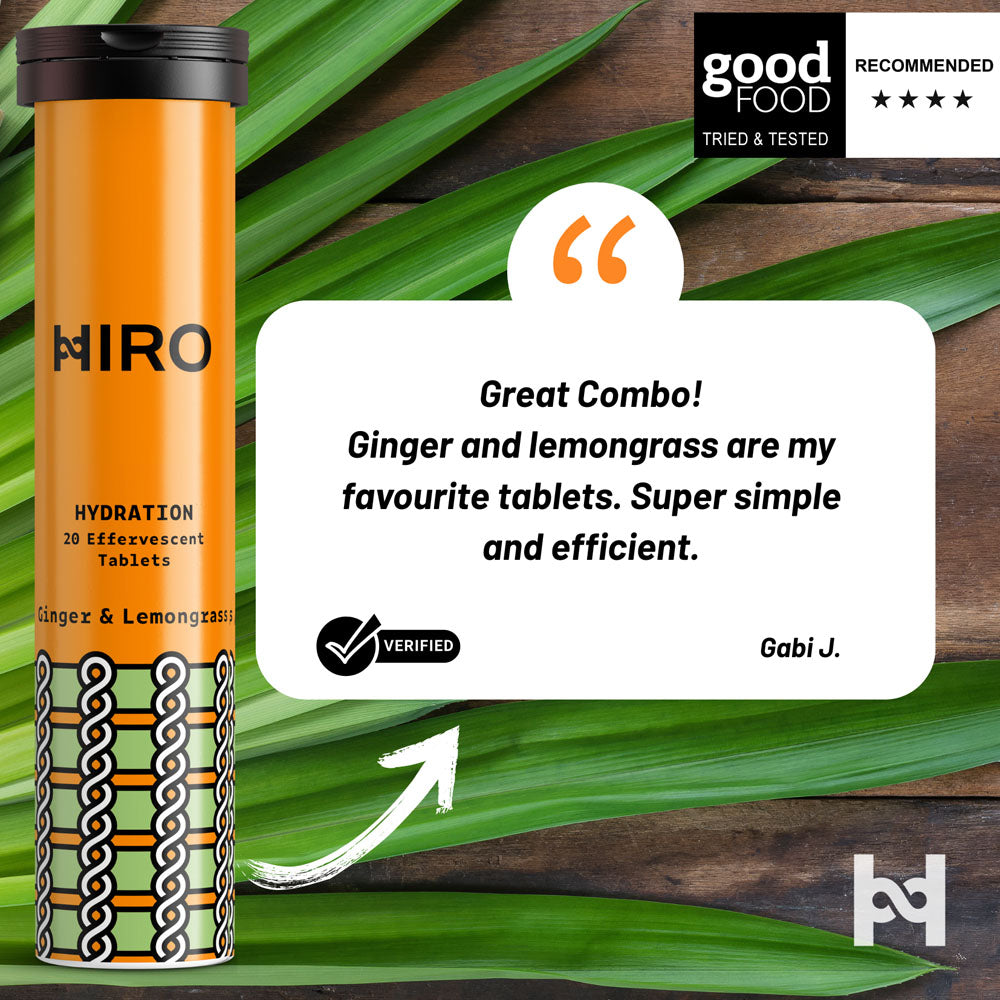 HIRO - Hydration - Ginger & Lemongrass Triple Pack