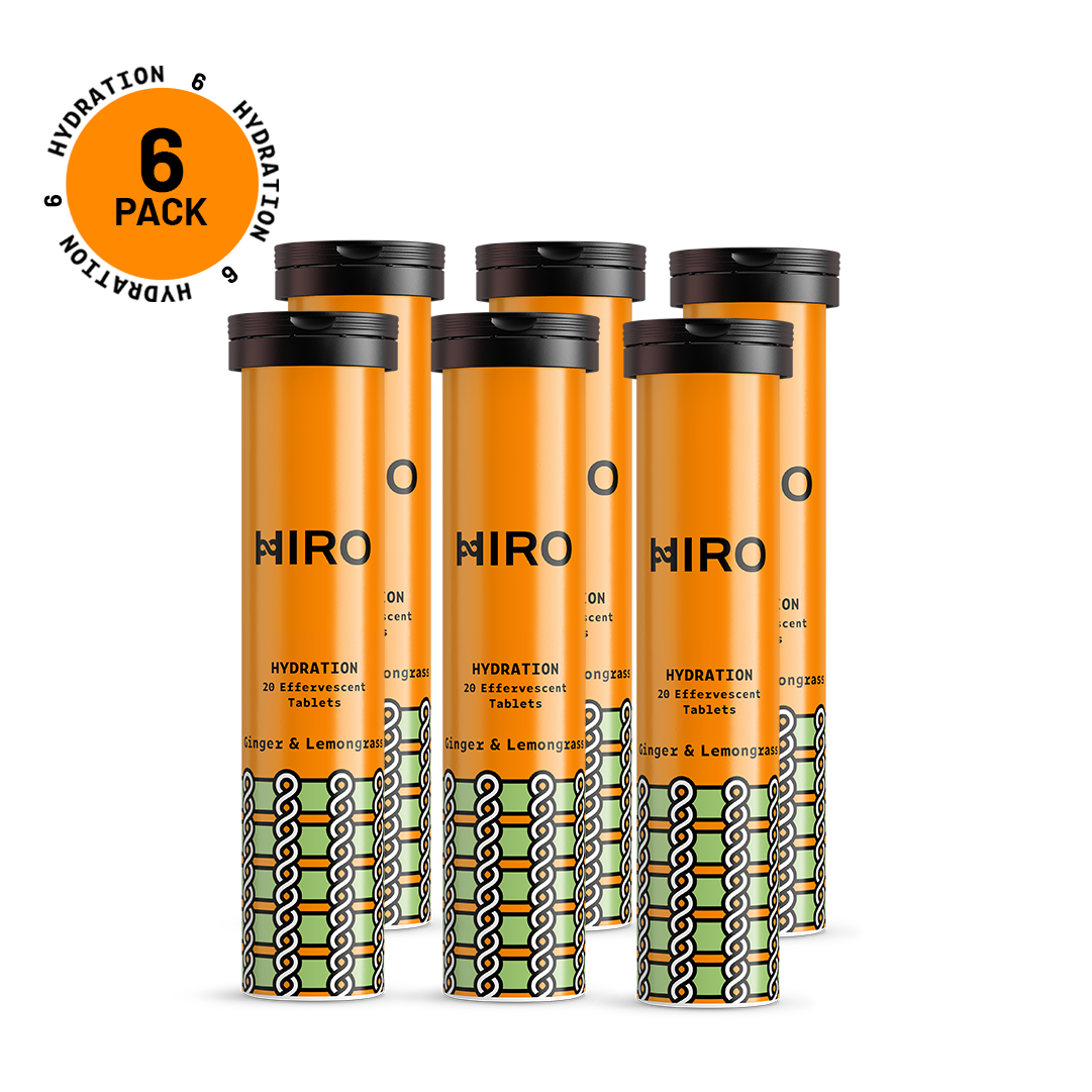 Hydration Tablets - Ginger & Lemongrass (6 Pack)-0