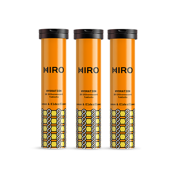 HIRO - Hydration - Lemon & Elderflower Triple Pack