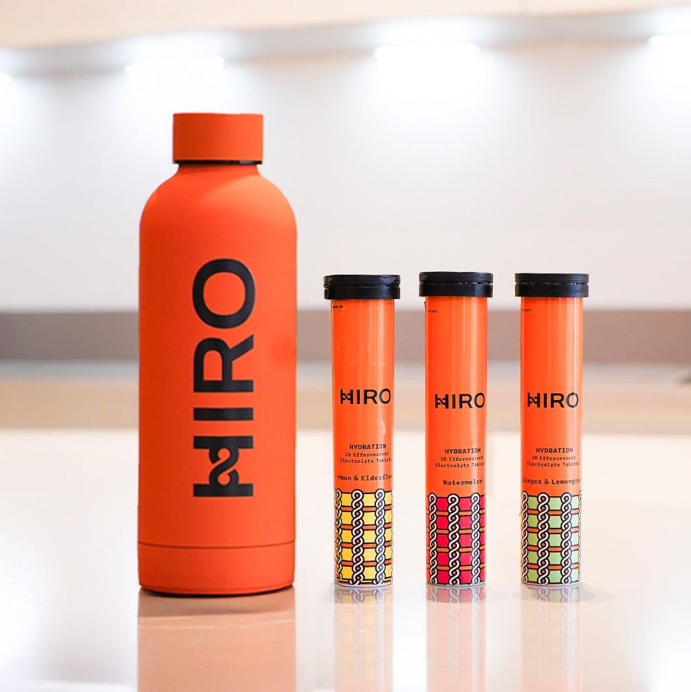 Hydration Tablet Multi-Flavour Triple Pack + Orange Bottle-0