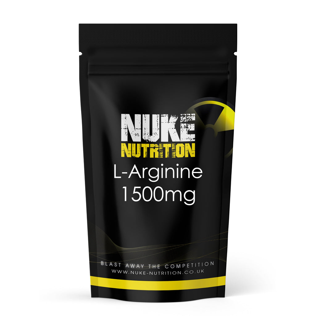Nuke Nutrition — L-Arginine 1500mg Capsules