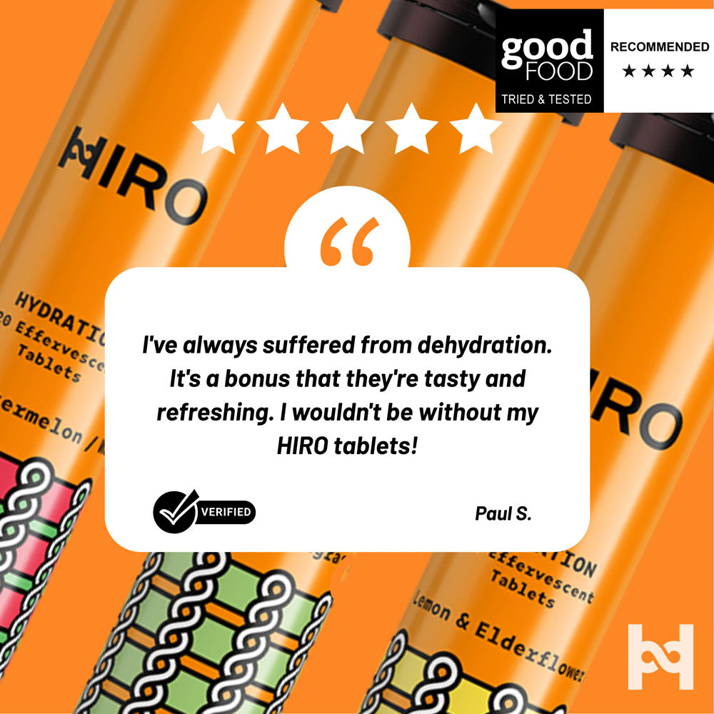 HIRO - Hydration - Ginger & Lemongrass Triple Pack