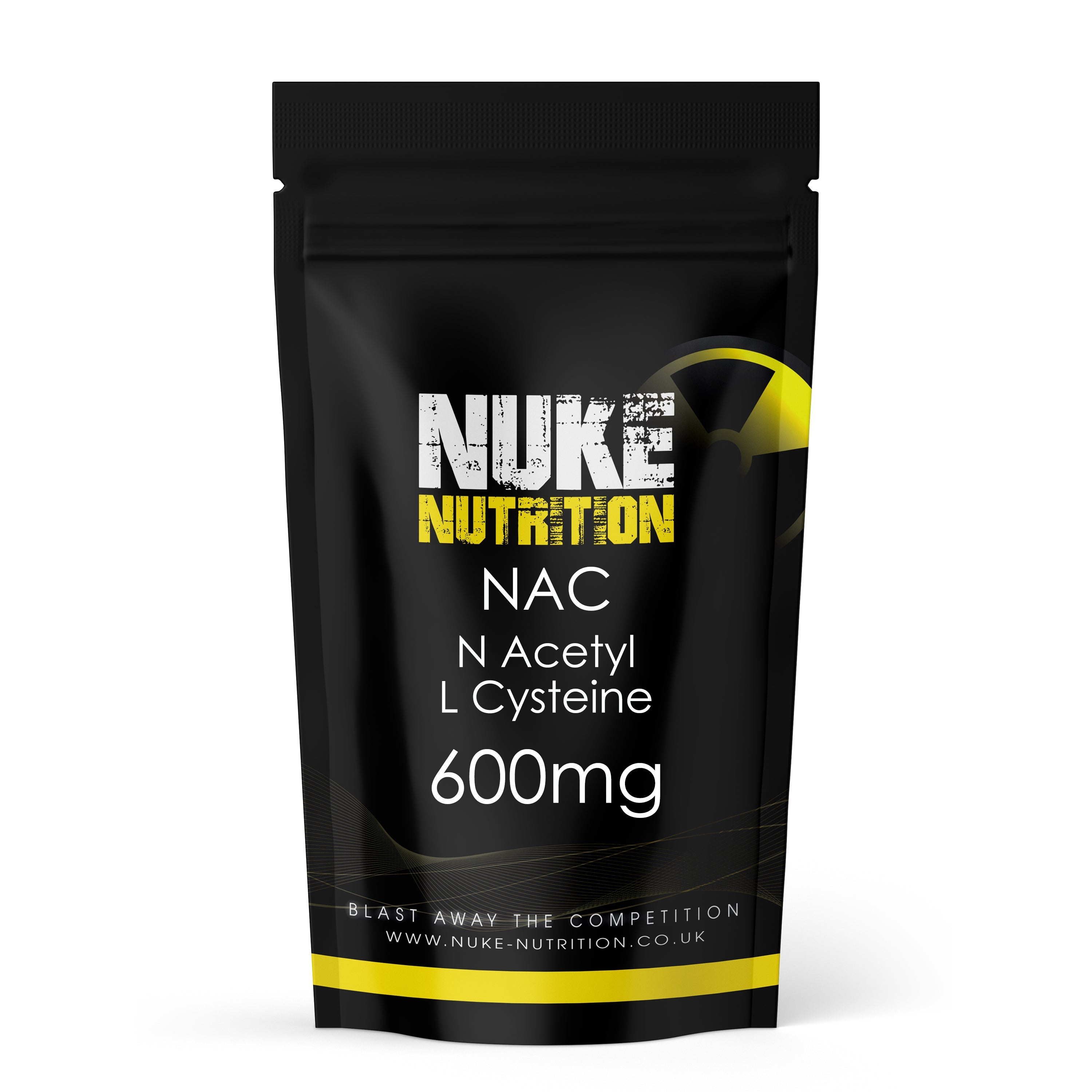 Nuke Nutrition — NAC (N-Acetyl Cysteine) 600mg Capsules