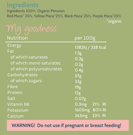 Marvellous Superfood — Organic Peruvian 4-Root Maca Blend