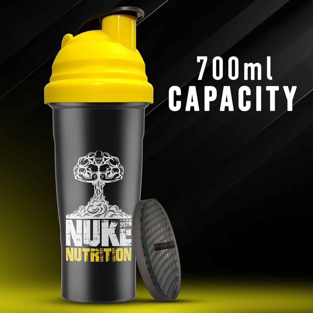 Nuke Nutrition — Protein Shaker Gym Bottle (700ml)