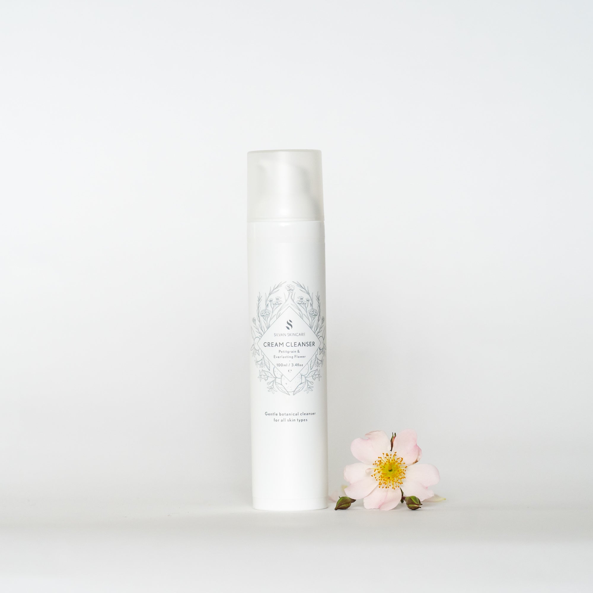 Silvan Skincare – Petitgrain & Everlasting Flower Cream Cleanser (50ml / 100ml)