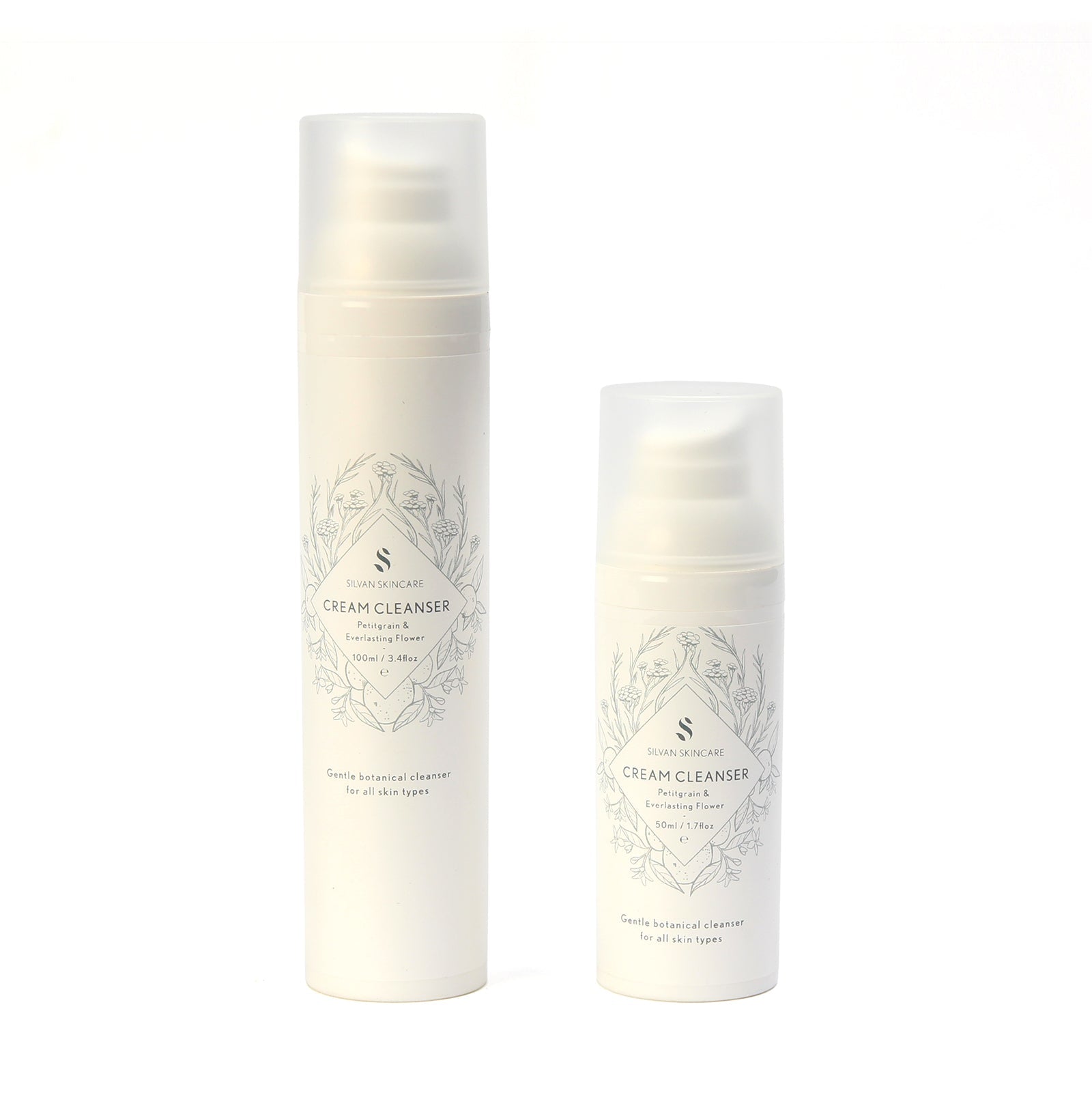 Silvan Skincare – Petitgrain & Everlasting Flower Cream Cleanser (50ml / 100ml)