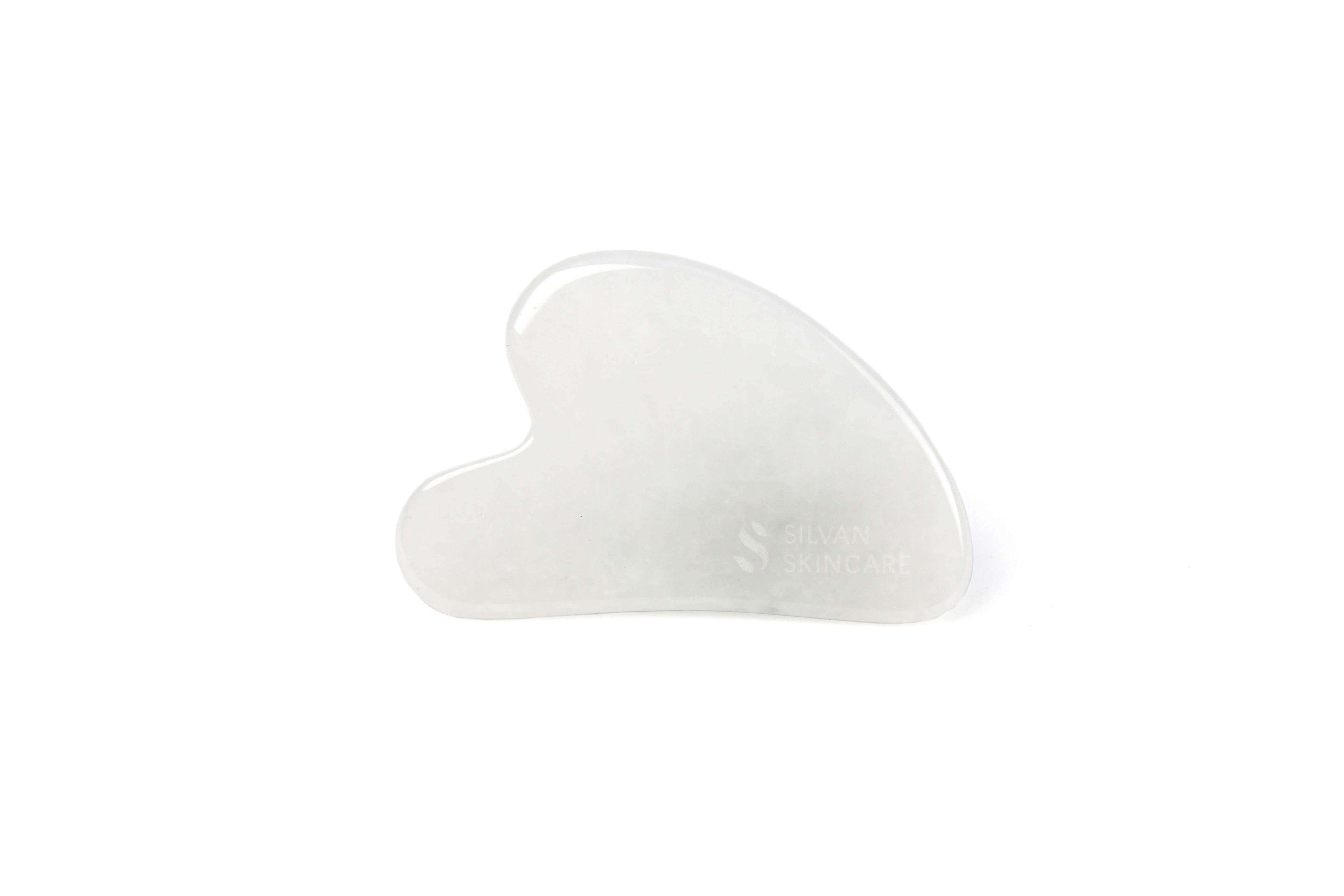 Silvan Skincare – Gua Sha Facial Tool (Jade / Quartz / Amethyst)