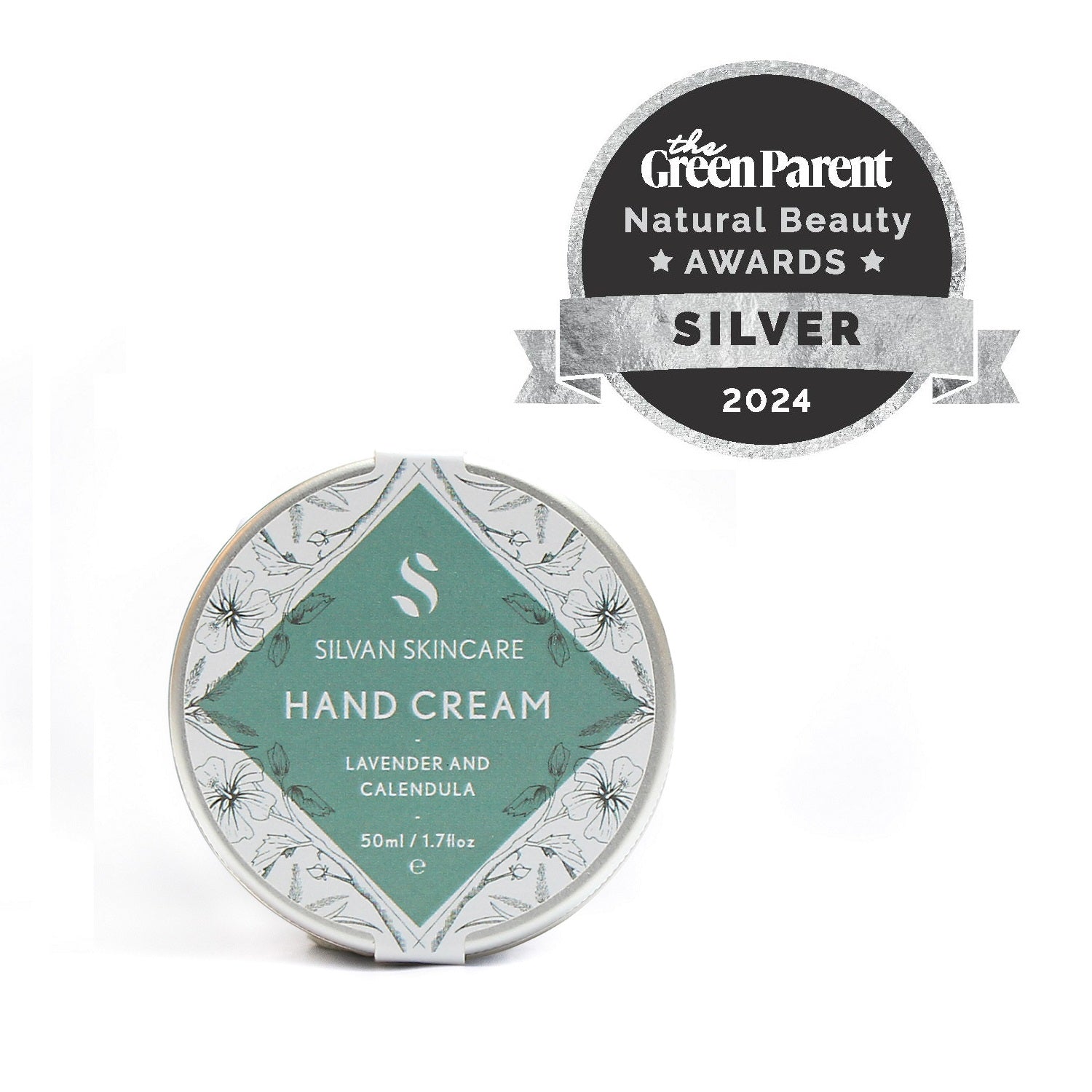 Silvan Skincare – Lavender & Calendula Hand Cream (50ml)