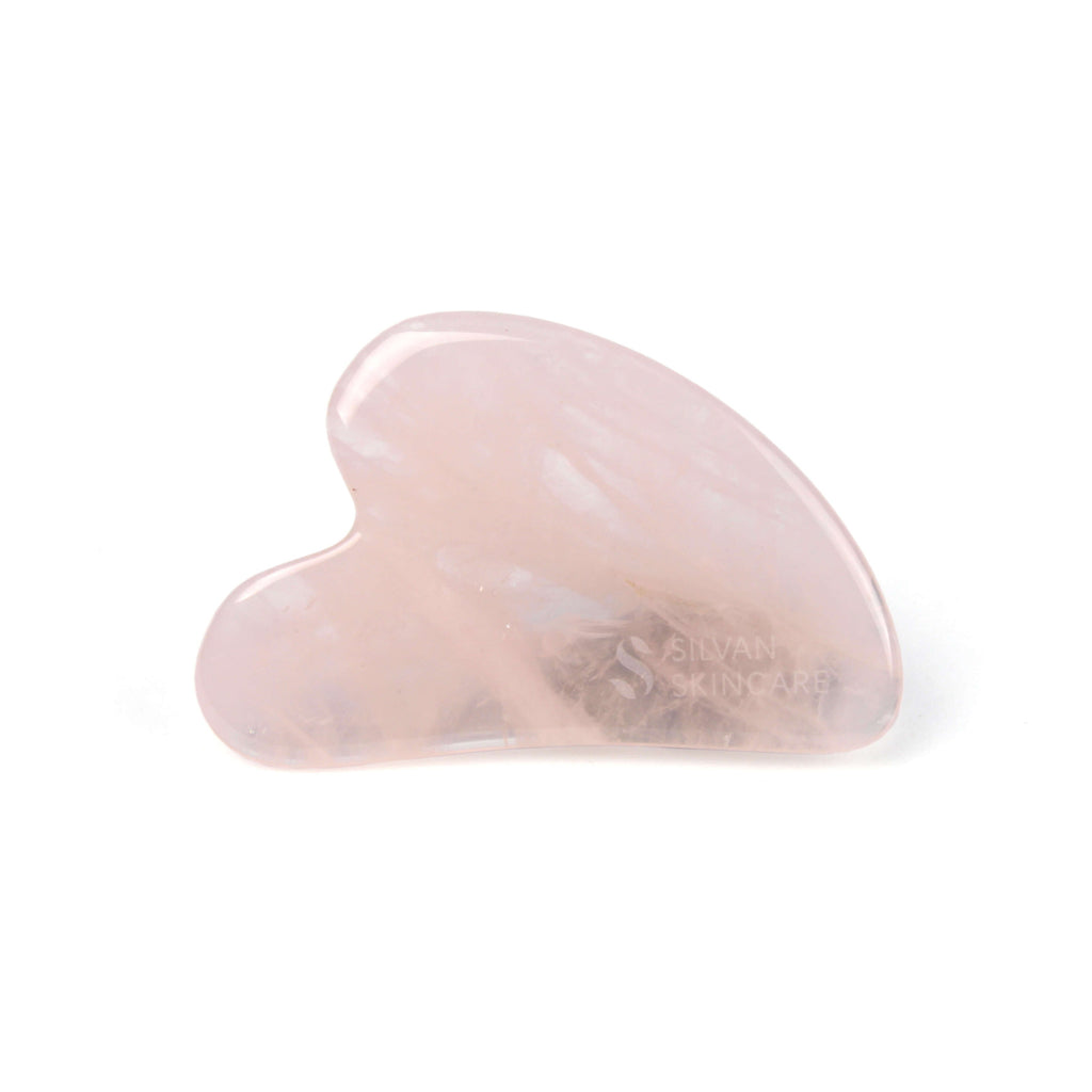 Silvan Skincare – Radiance Gua Sha Facial Set (Radiance Face Oil 50ml + Rose Quartz Gua Sha Stone)