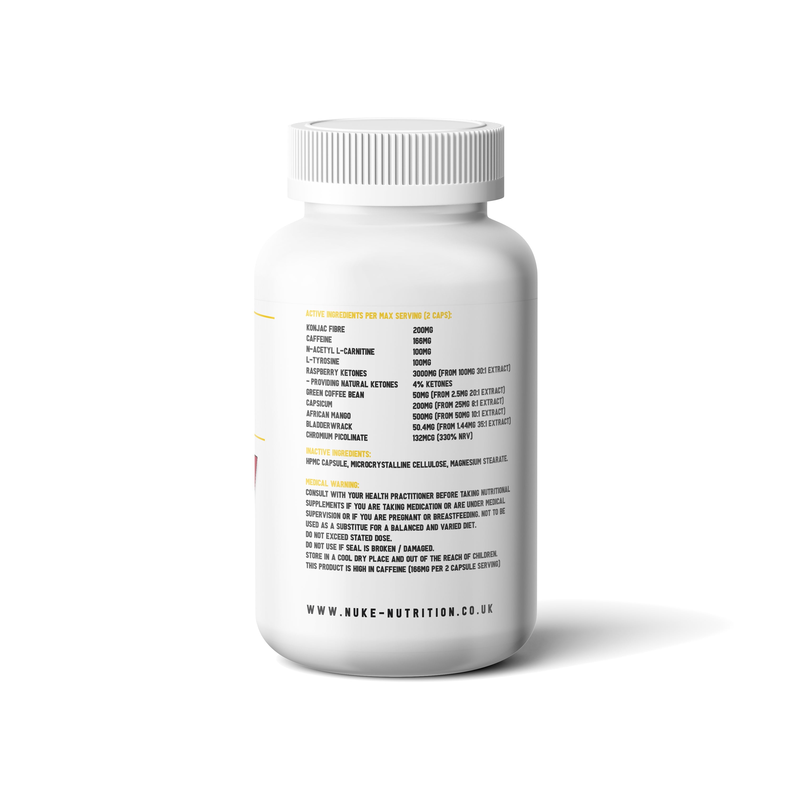 Nuke Nutrition — Stripp Fat Burner Capsules (60 Capsules)