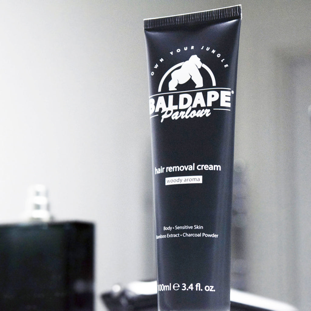 Baldape Parlour – Charcoal Body Hair Removal Cream