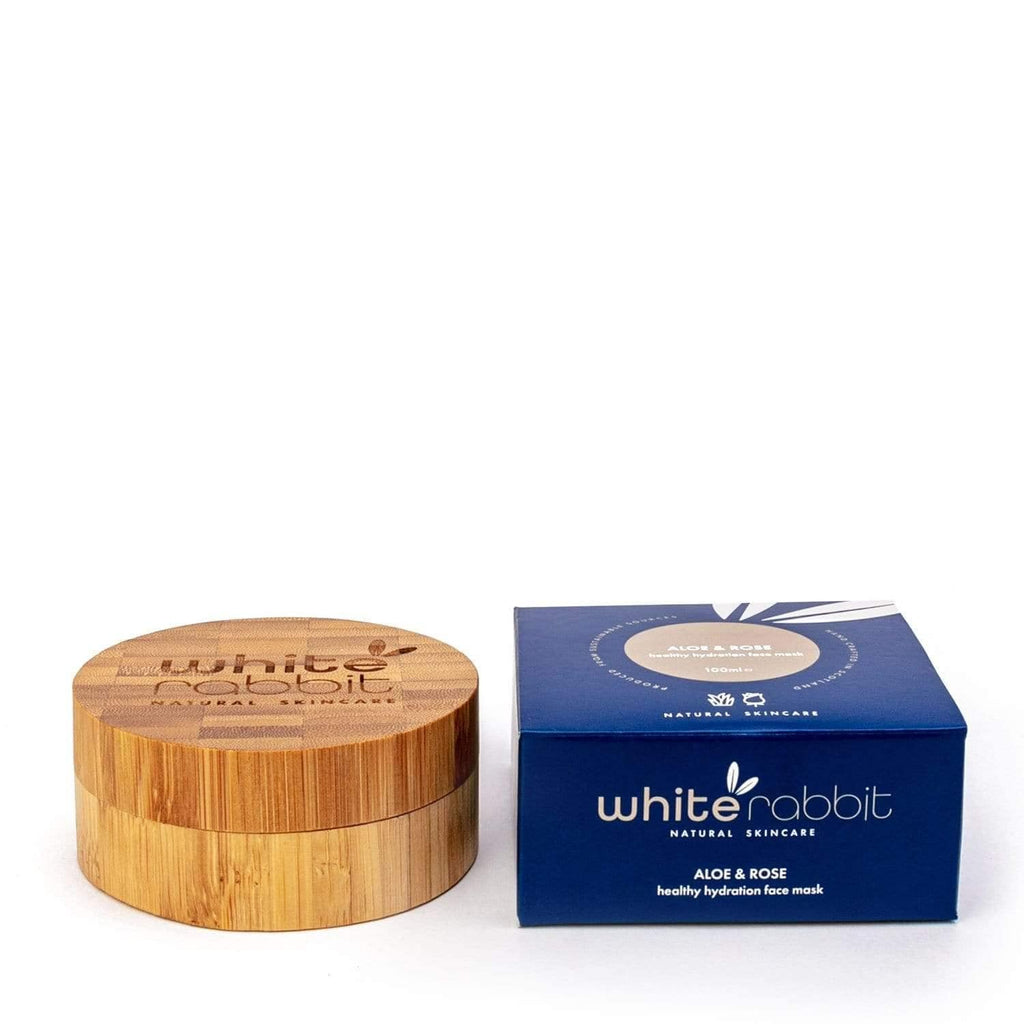 White Rabbit Skincare — Aloe & Rose Healthy Hydration Pink Clay Face Mask