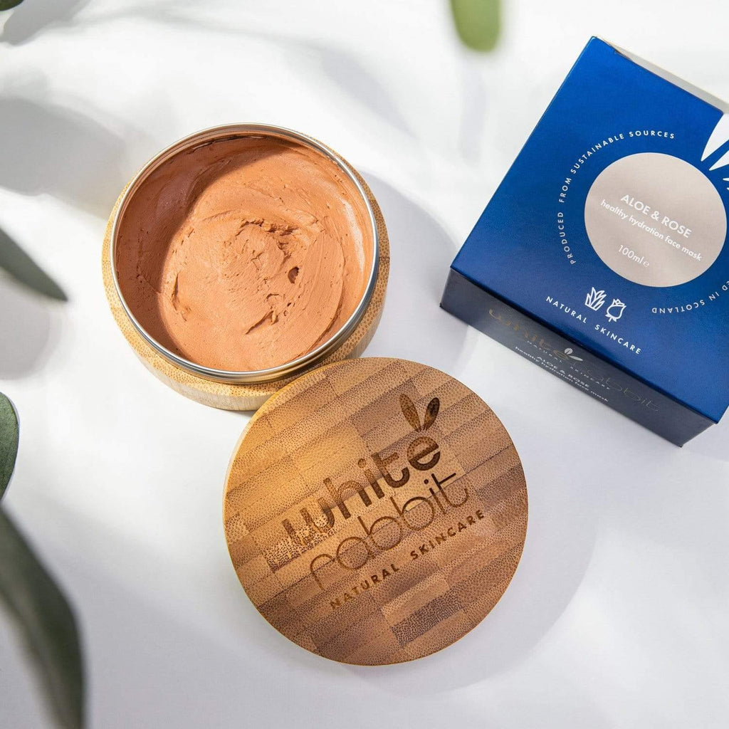 White Rabbit Skincare — Aloe & Rose Healthy Hydration Pink Clay Face Mask
