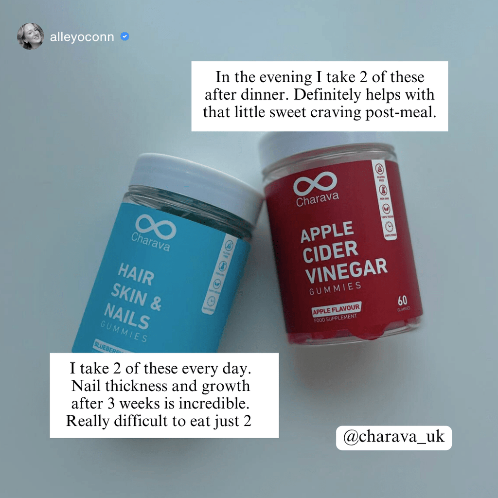 Charava UK — Apple Cider Vinegar (ACV) Gummies (with “The Mother”)