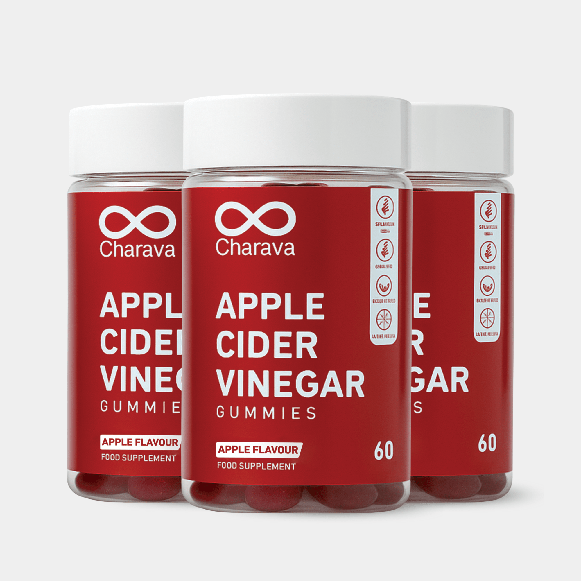 Charava UK — Apple Cider Vinegar (ACV) Gummies (with “The Mother”)