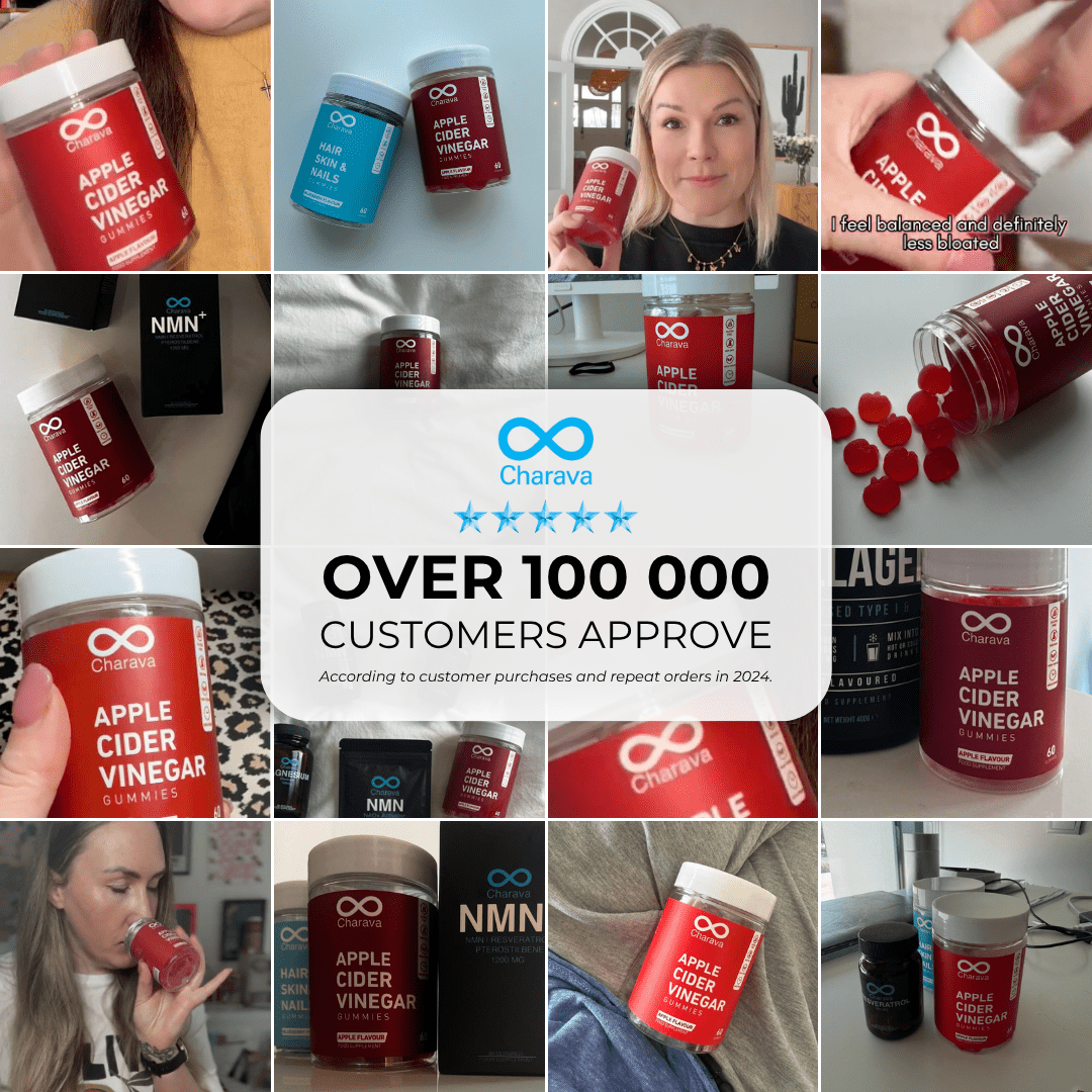 Charava UK — Apple Cider Vinegar (ACV) Gummies (with “The Mother”)