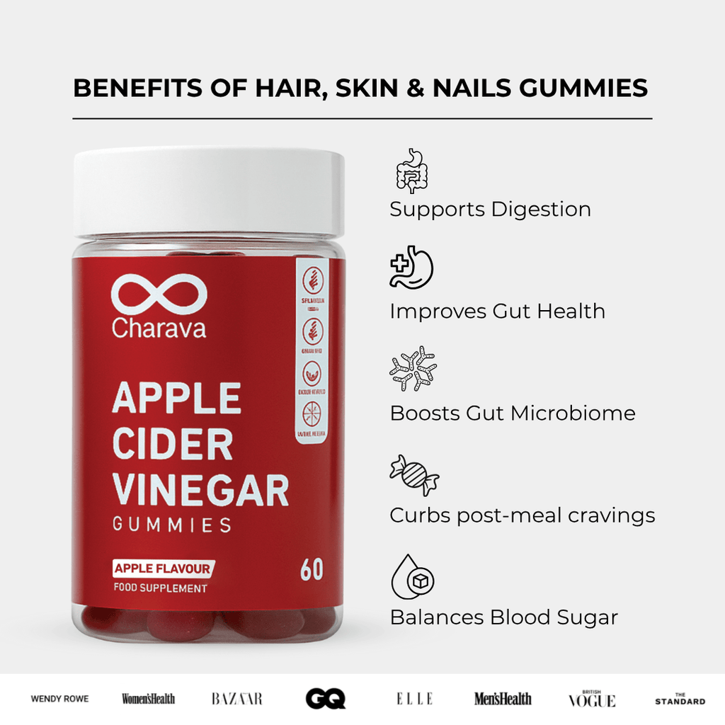 Charava UK — Apple Cider Vinegar (ACV) Gummies (with “The Mother”)