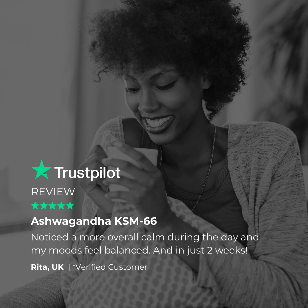 Charava UK — KSM-66® Ashwagandha (Withania somnifera) Capsules