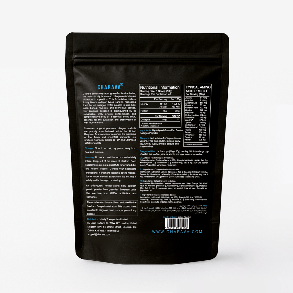 Charava UK — Collagen Peptides (Hydrolysed Collagen)