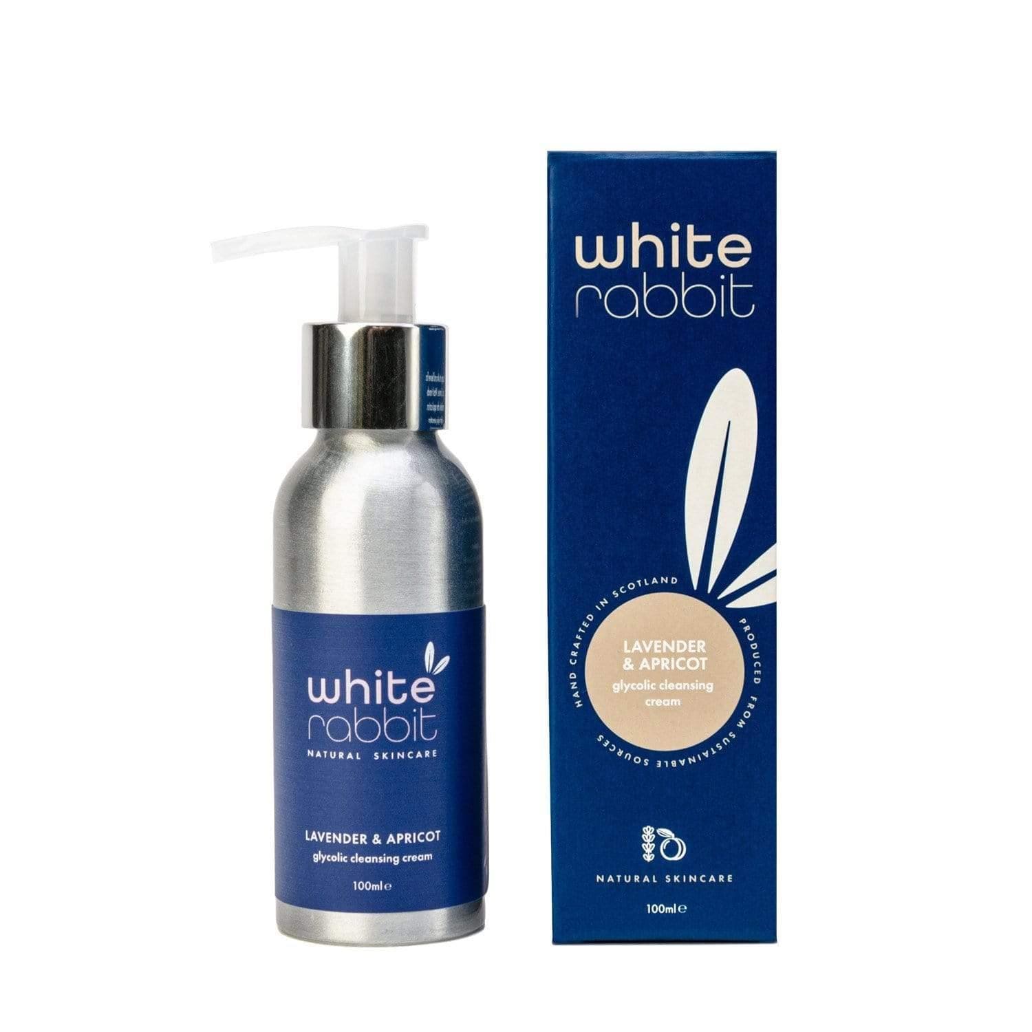 White Rabbit Skincare — Brightening Lavender & Apricot Glycolic Cream Cleanser