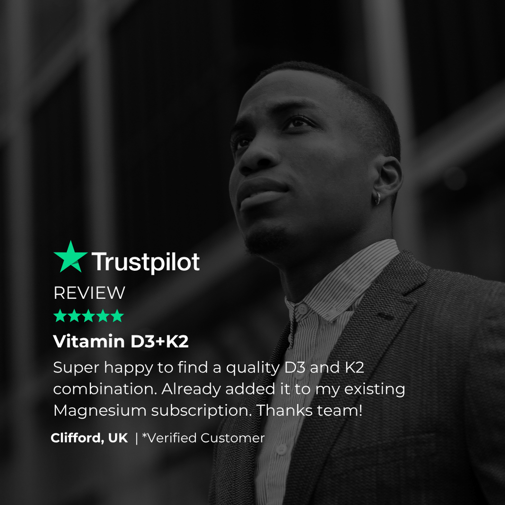 Charava UK — Vitamin D3 + K2 (MK-7) Capsules