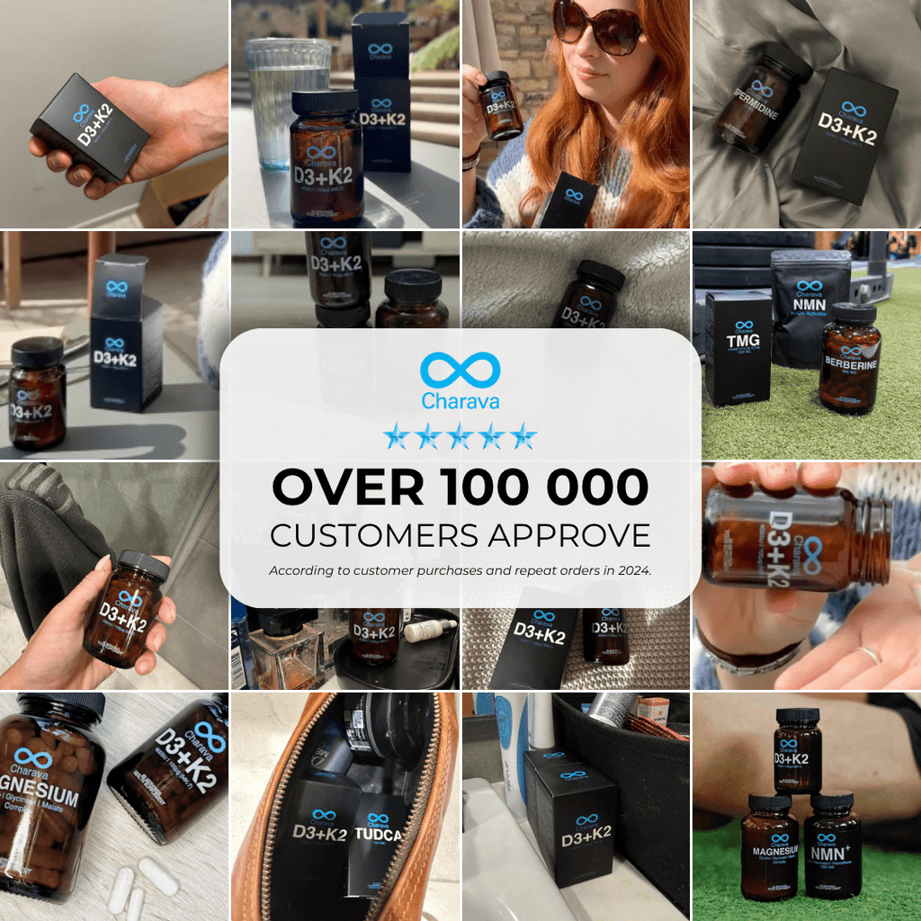 Charava UK — Vitamin D3 + K2 (MK-7) Capsules