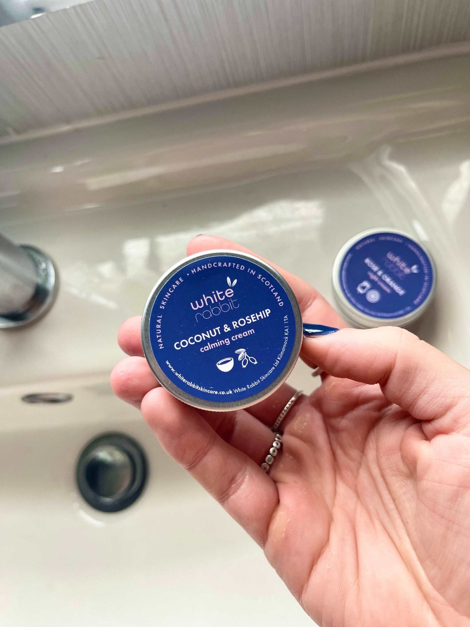 White  Rabbit - Coconut & Rosehip Calming Moisturiser (Travel/Trial Size – 30ml)