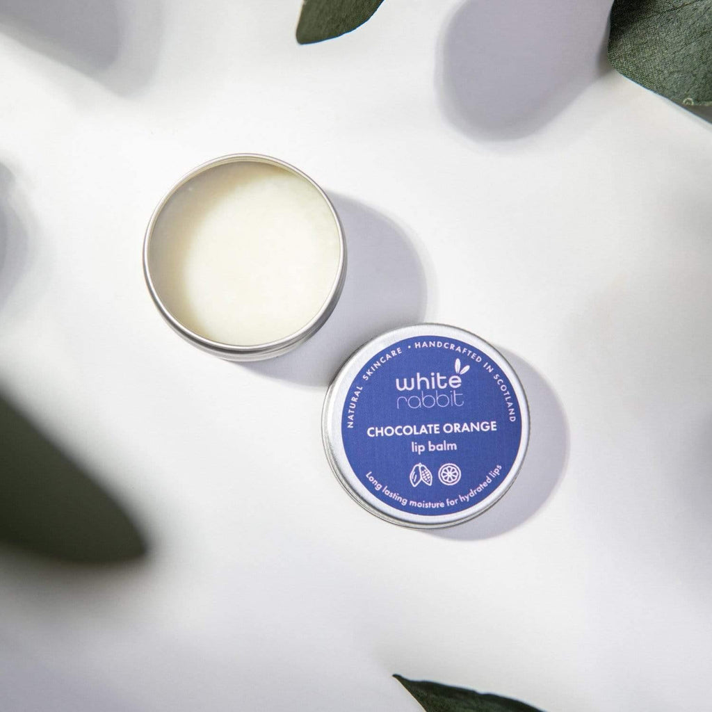 White Rabbit Skincare — Conditioning Chocolate Orange Lip Balm (15ml)