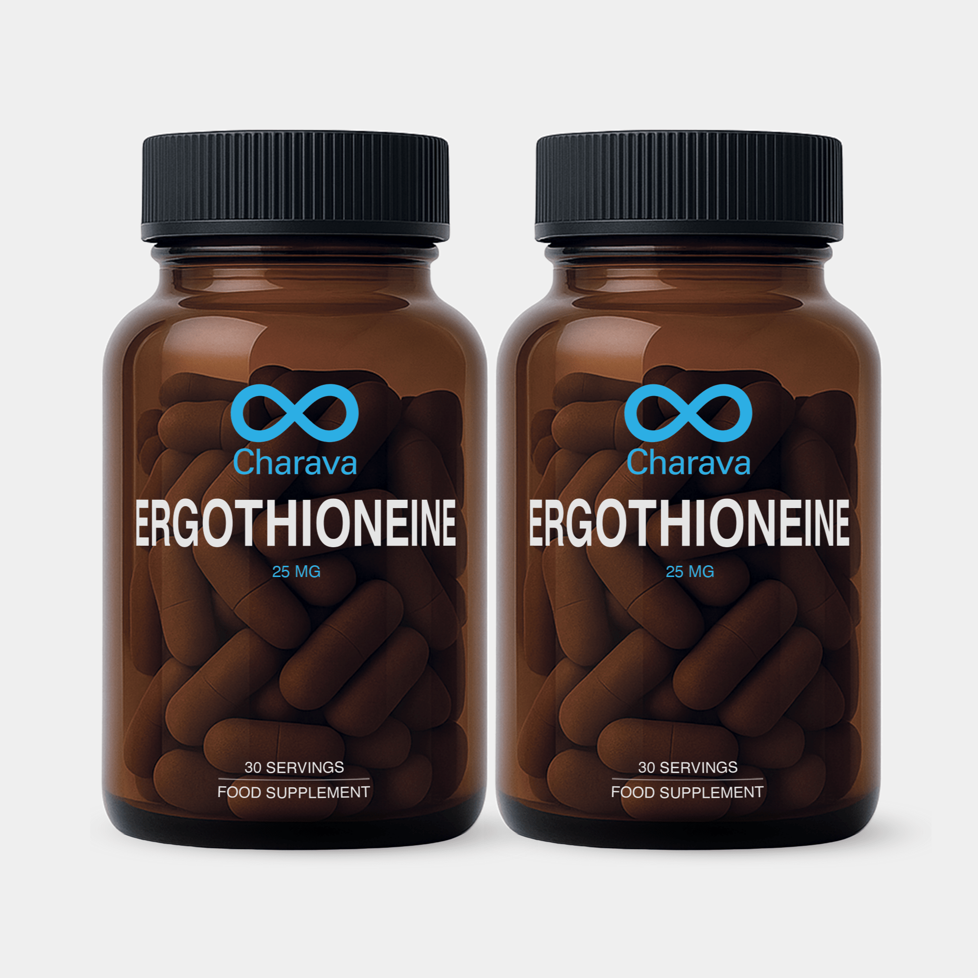 Charava UK — L-Ergothioneine 25mg Capsules