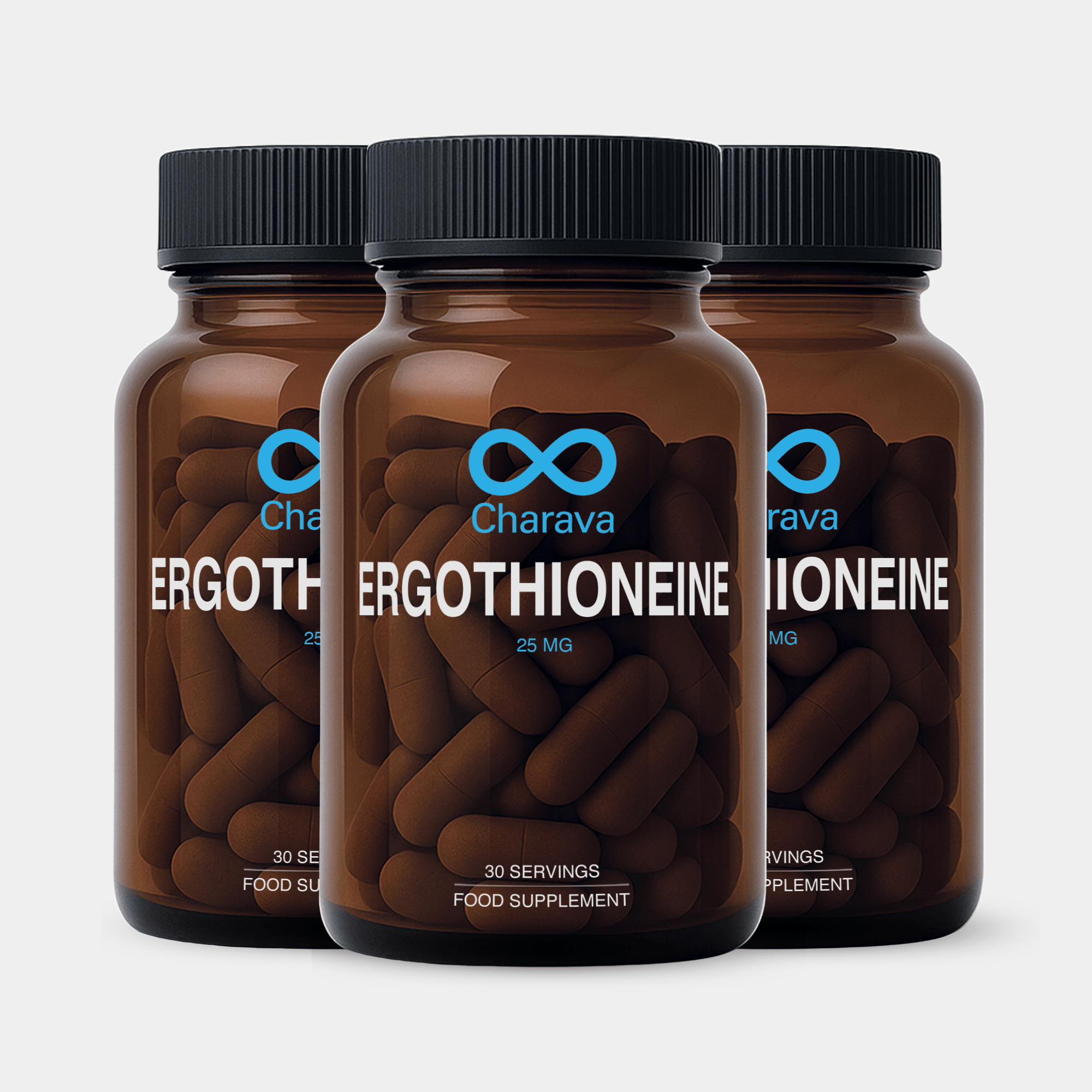 Charava UK — L-Ergothioneine 25mg Capsules