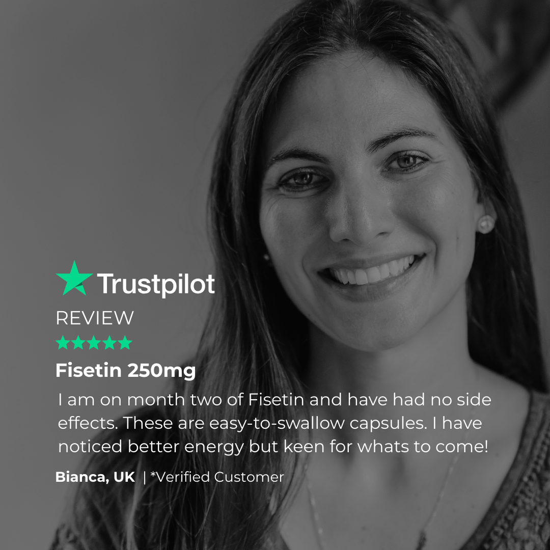 Charava UK — Fisetin 250mg Capsules