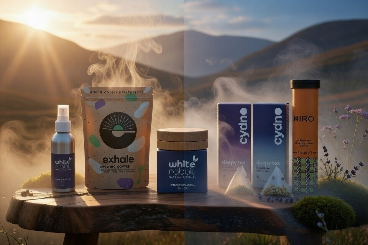 Complete Day-to-Night Bundle - " Exhale House Roast (Flagship) & Hiro Ginger & Lemongrass "