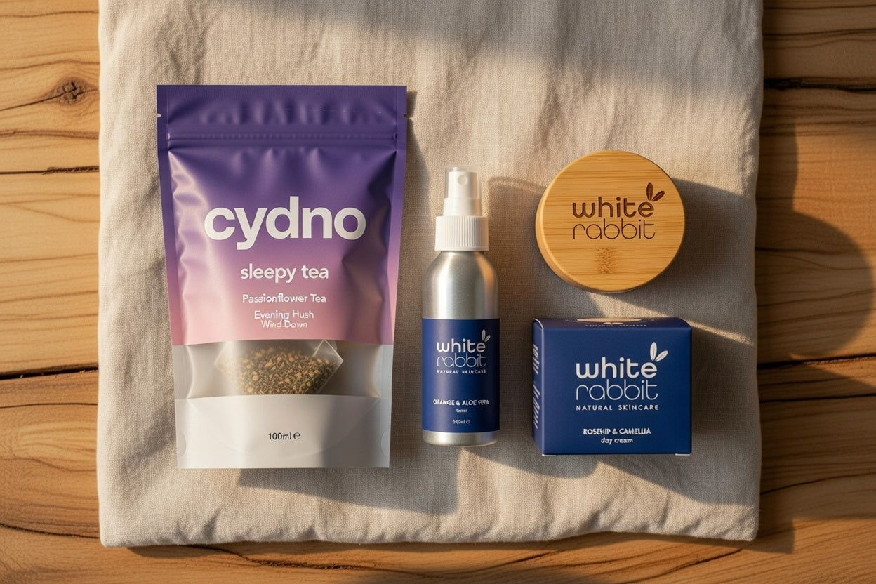 Evening Hush Wind-Down - Premium Bundle "Cydno - Passionflower Tea "