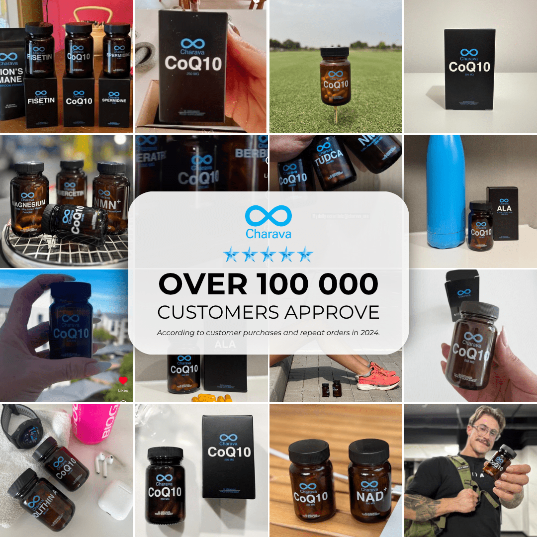 Charava UK — Coenzyme Q10 (CoQ10) 250mg Capsules