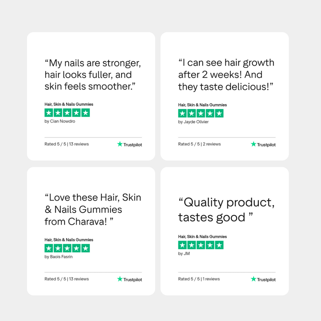 Charava UK — Hair, Skin & Nails Gummies