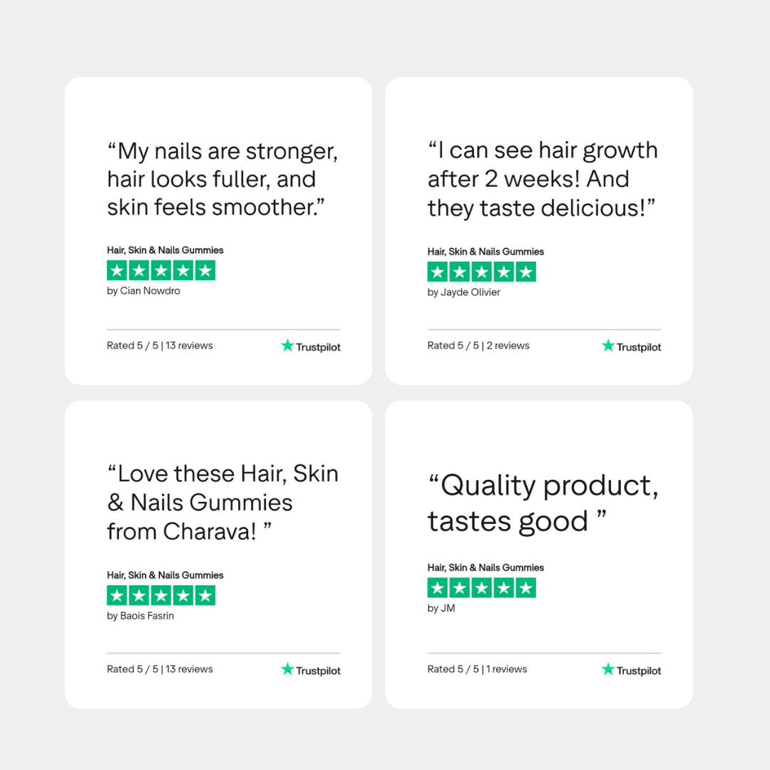 Charava UK — Hair, Skin & Nails Gummies