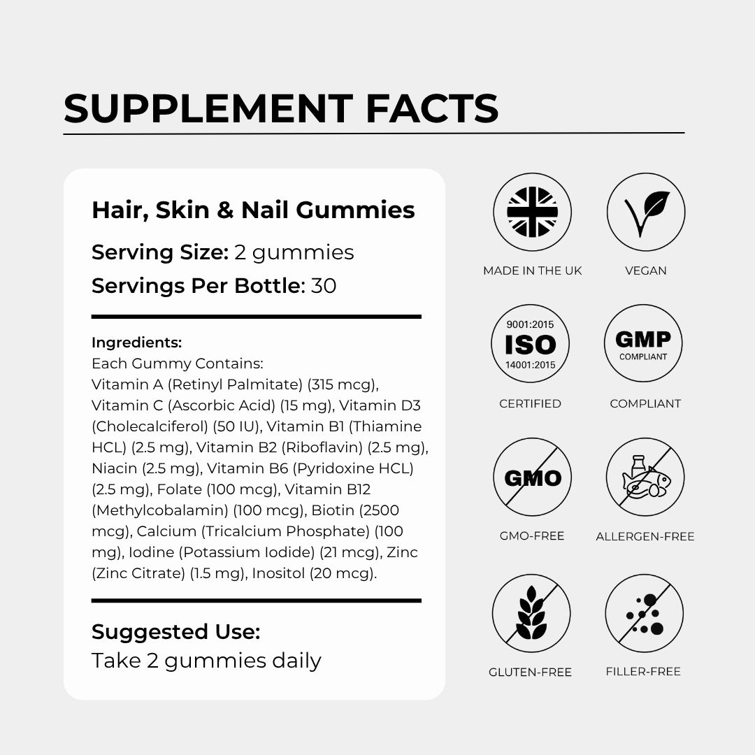 Charava UK — Hair, Skin & Nails Gummies