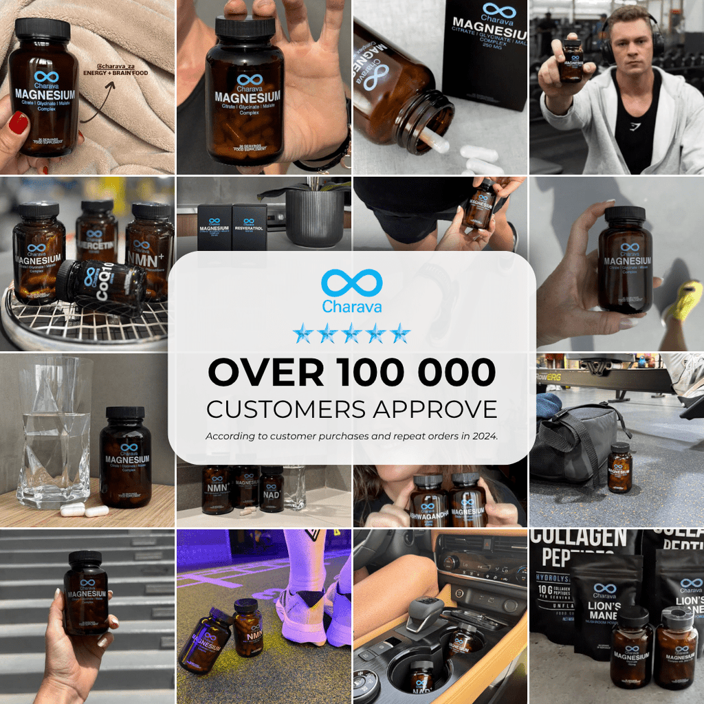 Charava UK — Magnesium Complex (Citrate + Glycinate + Malate) + Zinc + Vitamin D3