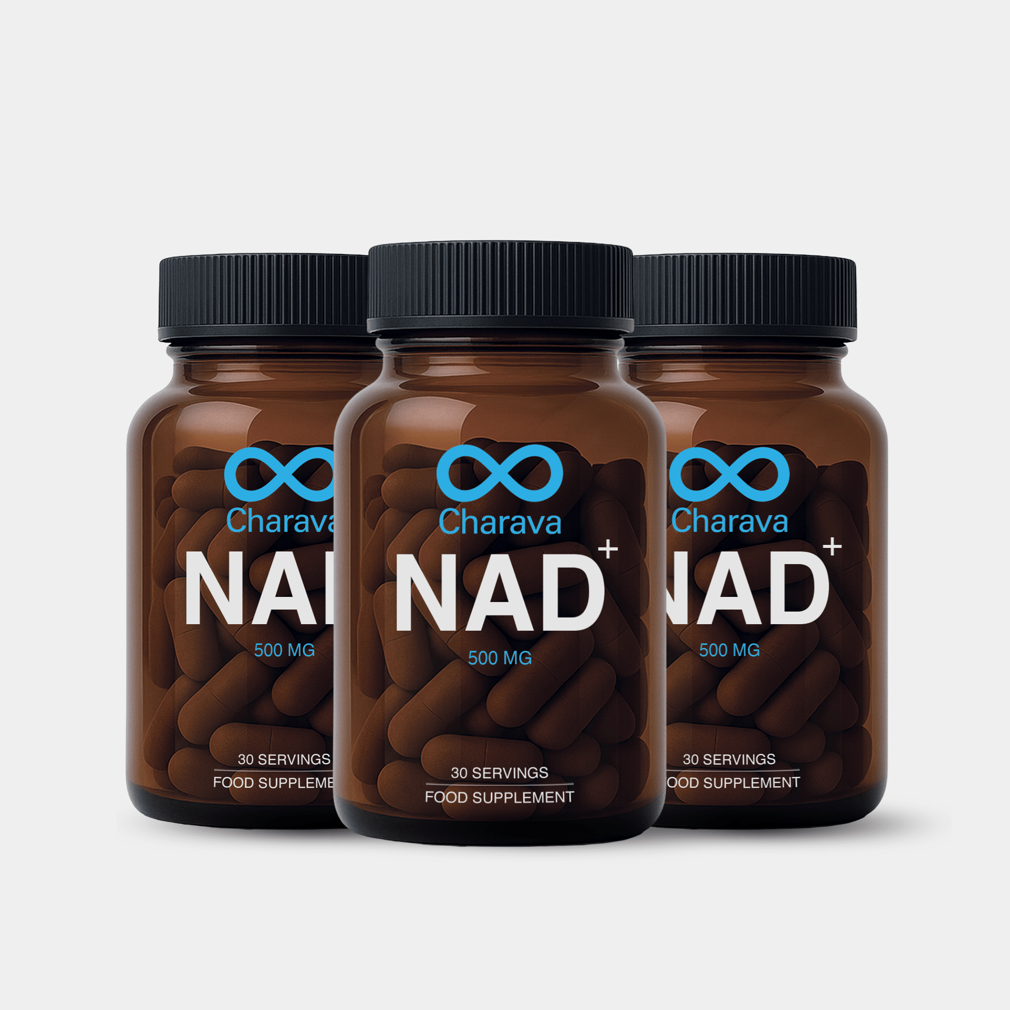 Charava UK — NAD+ 500mg Capsules
