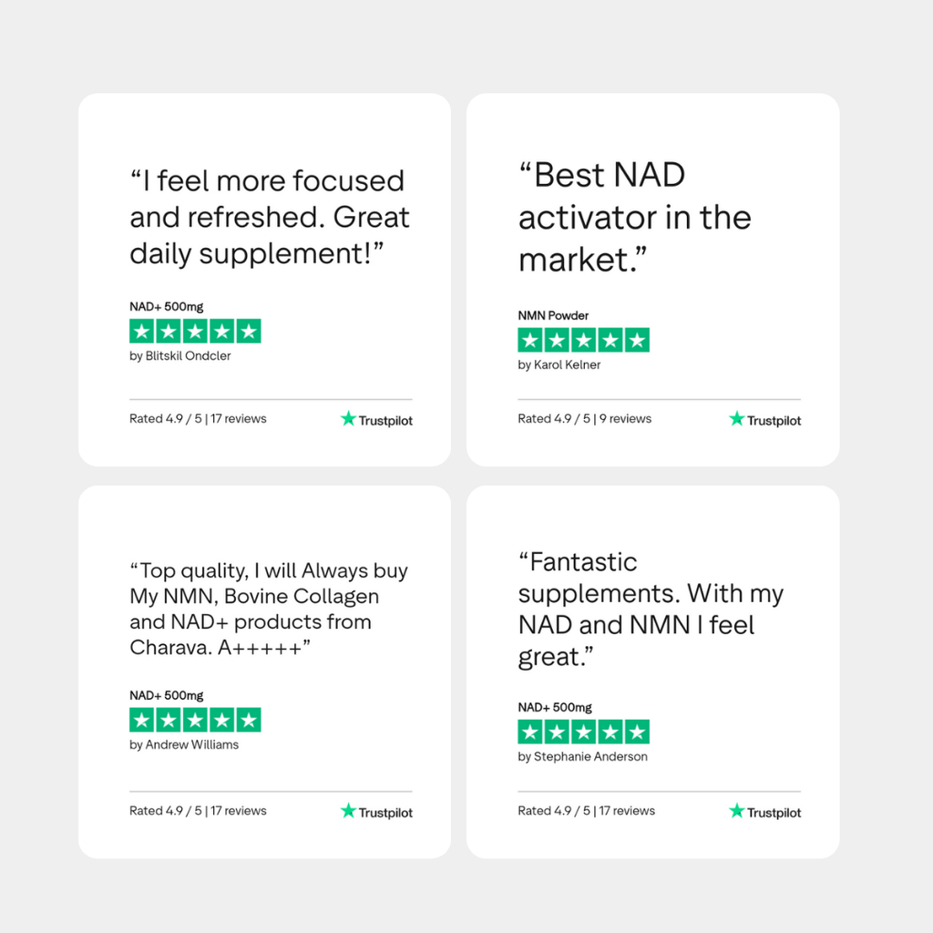 Charava UK — NAD+ 500mg Capsules