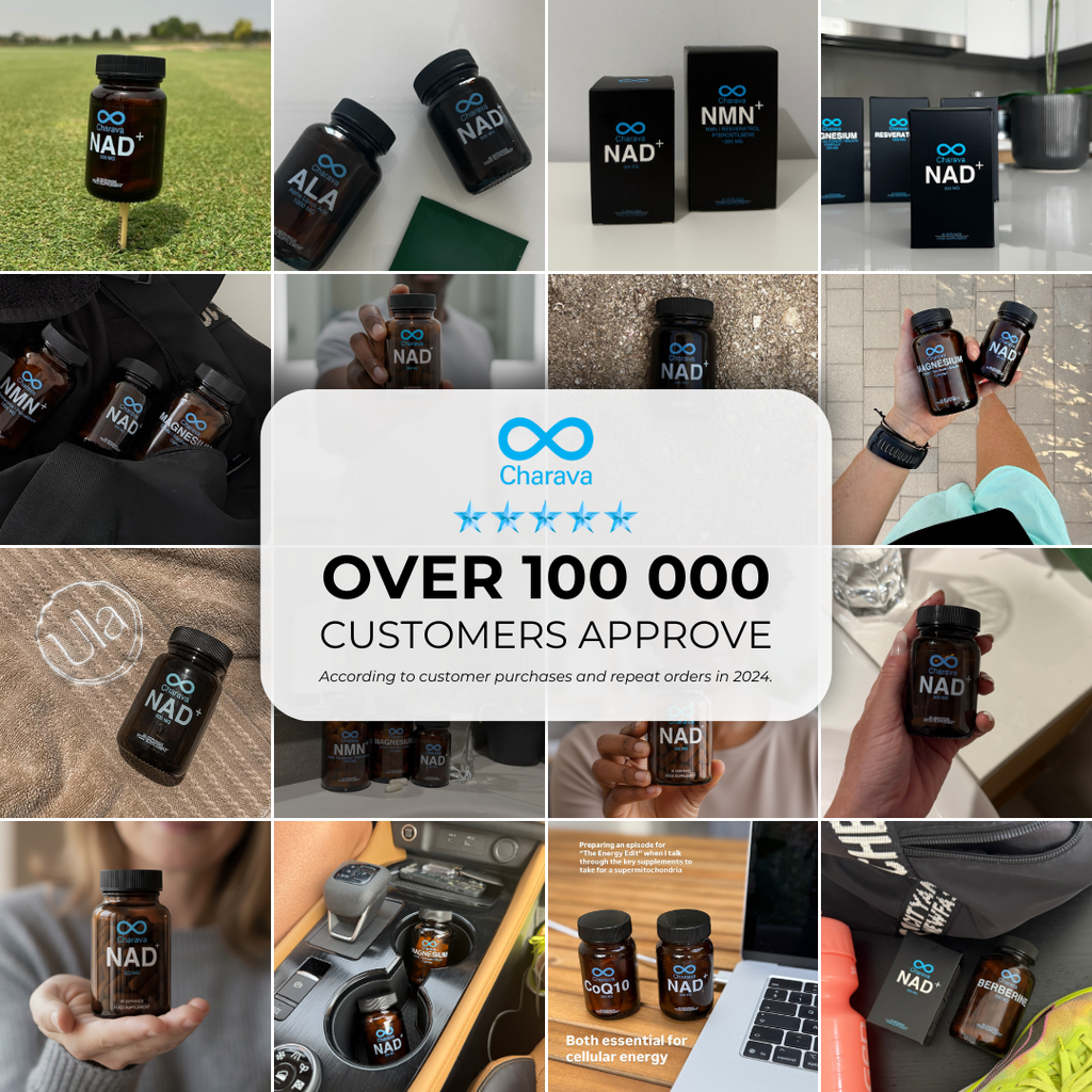 Charava UK — NAD+ 500mg Capsules